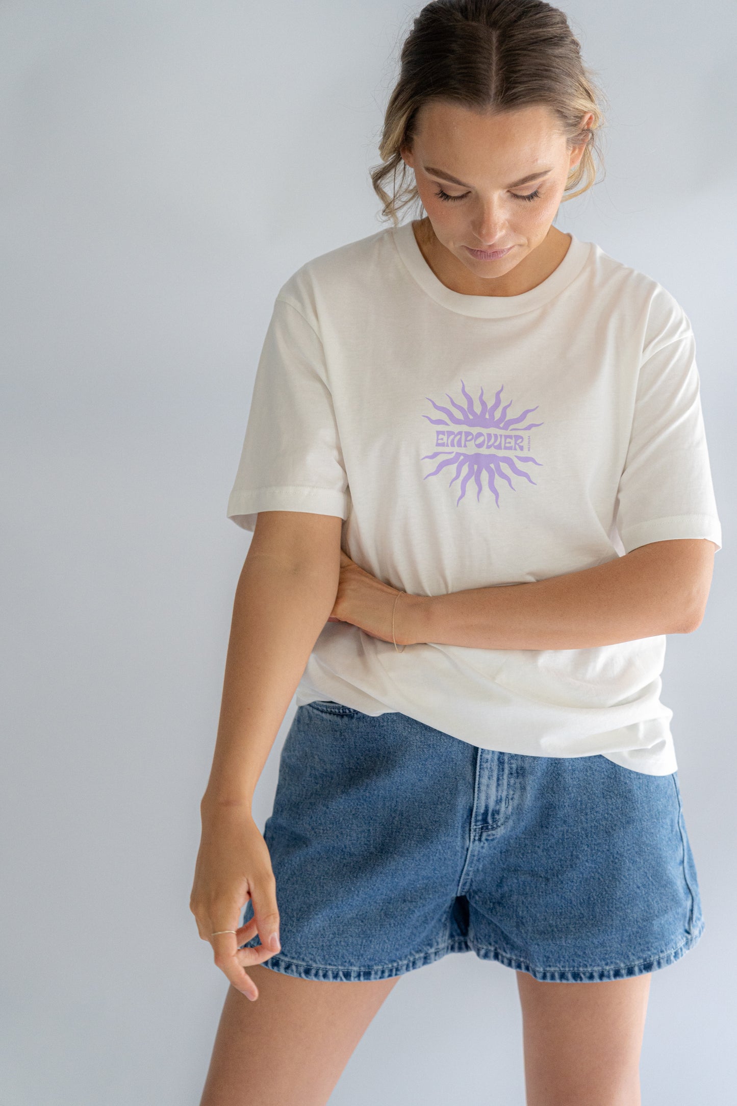 COCONUT TEE | EMPOWER | VIOLA